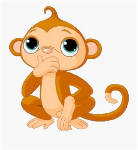 Baby Monkey Cartoon Pictures Get Images Two
