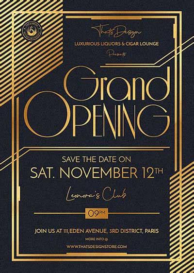 Download The Grand Opening Flyer Template Ffflyer