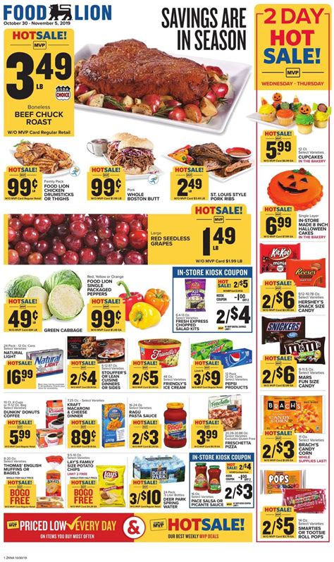 Food Lion Current Weekly Ad 10 30 11 05 2019 Frequent Ads Com