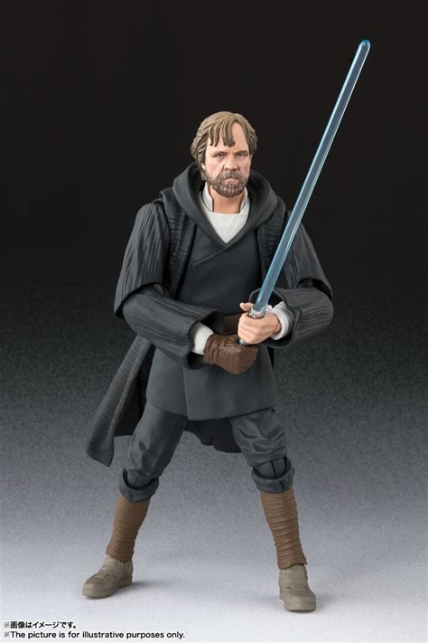 Sh Figuarts Star Wars The Last Jedi Luke Skywalker Crait Official