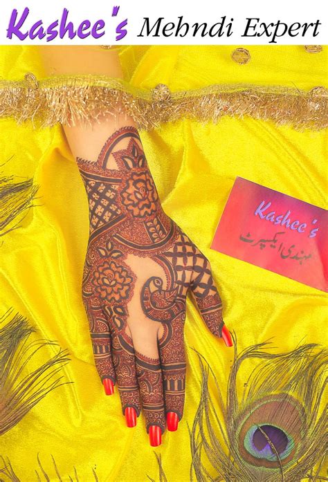 Kashees Stylish And Fancy Mehndi Designs Collection 1