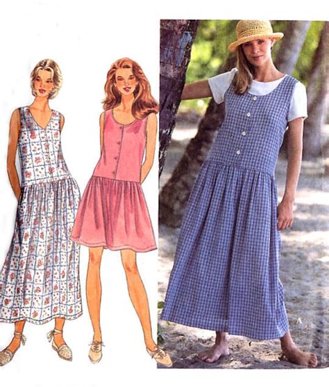 Simplicity Dropped Waist Dress Pattern 9596 Pattern Review By Hayleemarie