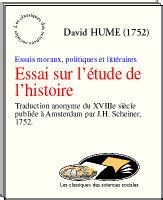 David Hume Essais Moraux Politiques Et Litt Raires