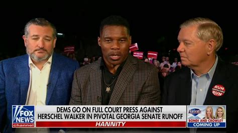 Herschel Walker Says This Erection Is About The People During Fox