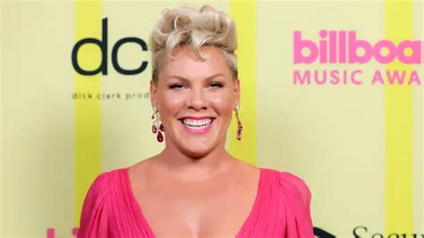 Pink Shows Off Her Toned Body In A Bikini