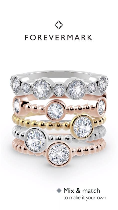 shop the forevermark tribute™ collection [video] diamond jewelry trends stacked jewelry