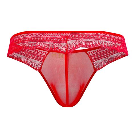 Mens Underwear Hidden 973 Lace Thongs Ebay