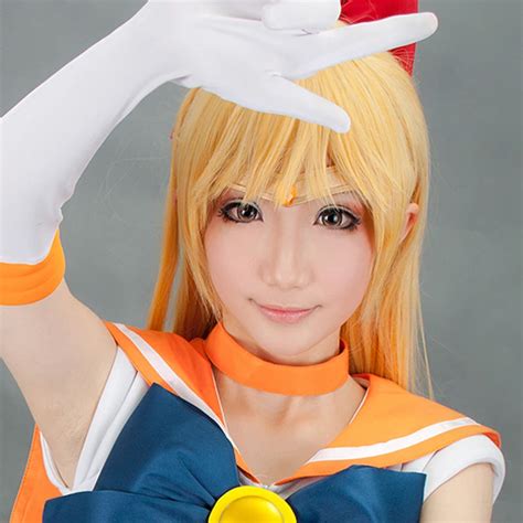Sailor Moon Minako Aino Cosplay Sailor Venus Costume Japanese Uniform Anime Cosplay On