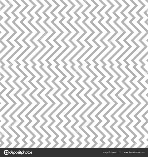 Vertical Striped Seamless Pattern Vector Zigzag Texture White And