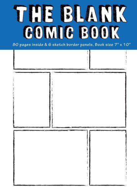 There's a 3×3 panel to get them started on their basic ideas, then two sunday paper styles that can be combined to create your own comic books ! Blank Comic Books for Kids: 6 Equal Comics Panels,7"x10 ...
