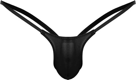 Buy Inlzdz Men S Low Rise Bulge Pouch Backless G String Thong Stretch Jockstrap Underwear Online