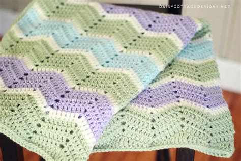 Easy Chevron Pattern Quick And Easy Daisy Cottage Designs