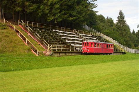 Slovakia gain a shock victory over poland in their european championship group e opener in st petersburg. A Train Passes Through This Football Stadium In Slovakia