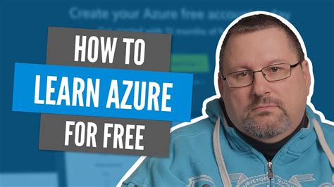 How To Learn Azure For Free Youtube