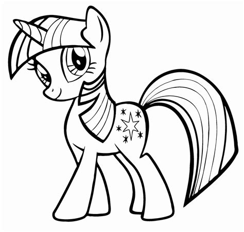Printable My Little Pony Colouring Pages