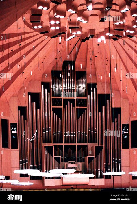 Sydney Opera House Concert Hall Organ Worlds Largest Tracking Stock