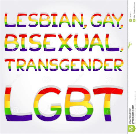 lesbian gay bisexual transgender lgbt phrase stock vector image 42402143
