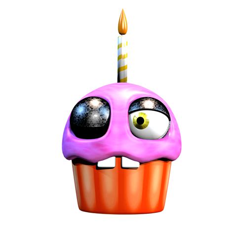 Fnaf 1 Cupcake Model Made In Blender 4k Render Fivenightsatfreddys Images