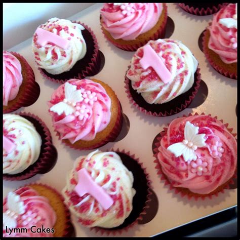 Girls 1st Birthday Cupcakes Nats 1st Bday Pinterest Birthday