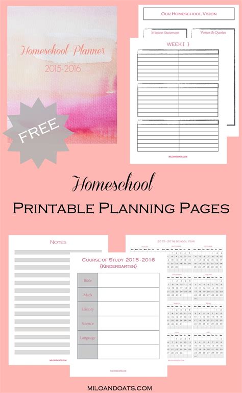 Check spelling or type a new query. Free 2015-2016 Homeschool Lesson Planner