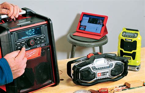 Best Jobsite Radio Tool Test Reviews Woodworking