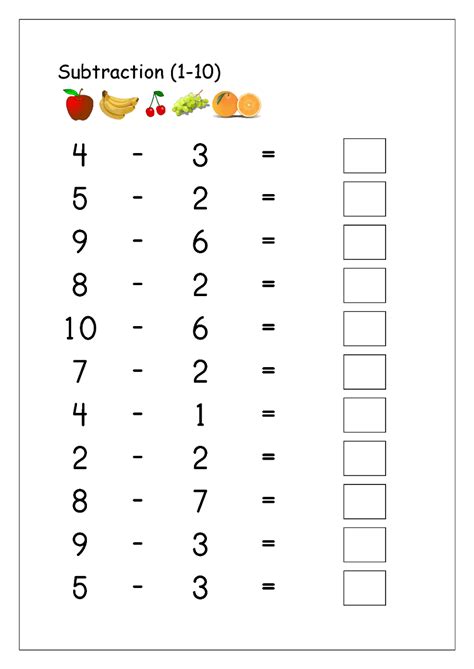 Worksheets are touchmath second grade, touchmath kindergarten, introduction to touchmath, , subtracting from minuends to 9 a, math lesson plan 9, effectiveness of the touch math technique in teaching, subtracting 4 digit numbers with regrouping. Subtraction Worksheets for Elementary School | Subtraction ...