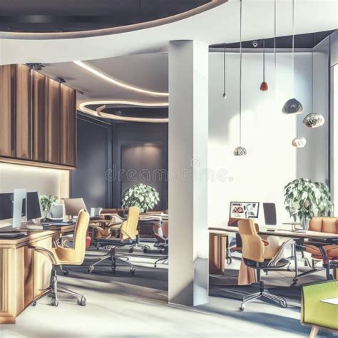 Modern Office Interior Design Contemporary Business Workspace