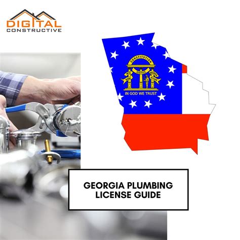To obtain a license, you must meet all eligibility requirements, take and pass an examination, and pay a fee. How to Get Your Georgia Plumbing License Fast! - Digital ...