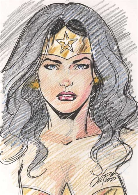 Wonder Woman Drawings Natural Tits