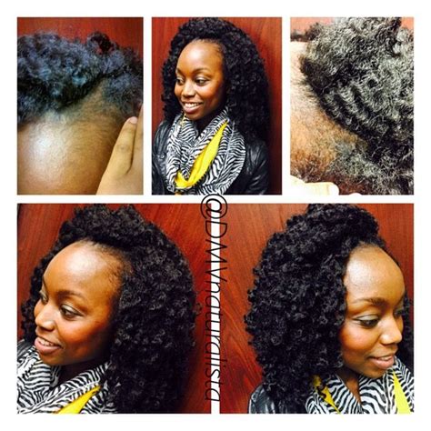 This is unhealthy for the scalp and drying to the hair. Crochet weave no leave out no knots Does your weave look ...