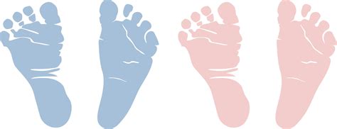 Best Templates Baby Footprint Clipart Free