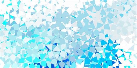 Light Blue Vector Template With Crystals Triangles 2962347 Vector Art