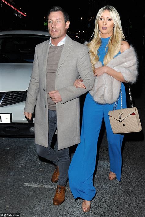 dean gaffney steps out with girlfriend rebekah ward daily mail online