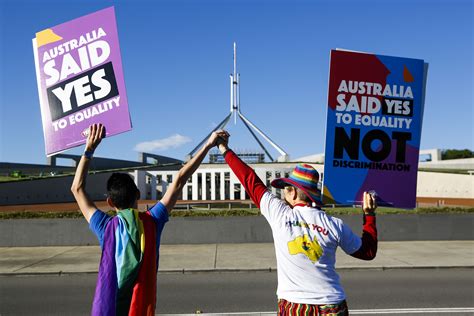 Same Sex Marriage Legalized In Australia To Jubilation Bloomberg
