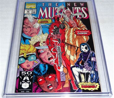 New Mutants 98 Cgc Universal Grade Comic 98 1st