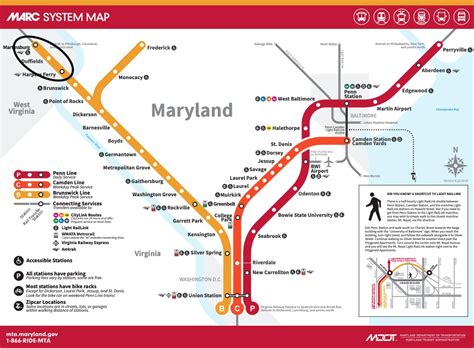 Baltimore Light Rail Link Map