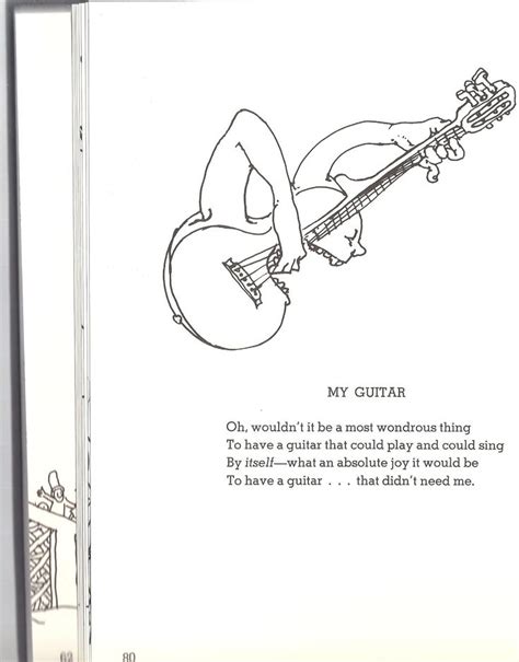 Here are 12 great ideas to write your next poetry about. Shel Silverstein - My Guitar (1328×1696) | Shel silver poems | Pinterest | Silverstein poems ...