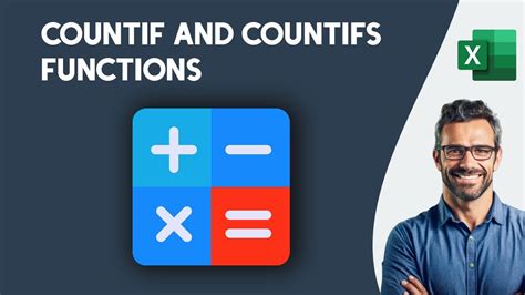 Excel Countif And Countifs Functions Tutorial Youtube