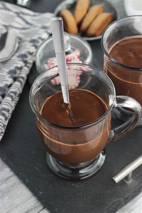 Put a chopping board or flat plate on top and invert the mousse. Italian Hot Chocolate | RecipeLion.com