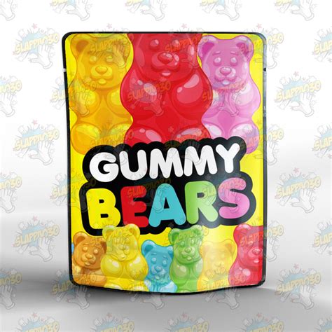 Ready Labeled Bags Gummy Bear Slappa030