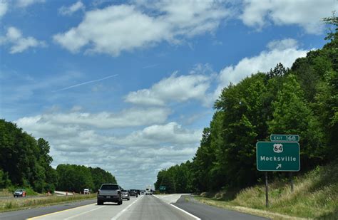 Interstate 40 East Statesville To Mocksville Aaroads North Carolina