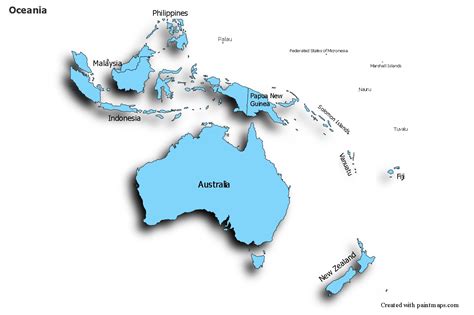 Sample Maps For Oceania Black Whiteshadowy Mapa De Oceania Mapa Porn Sex Picture