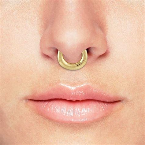 Gold Tone Septum Clicker Ring So Who All Is Going To Have One Of These