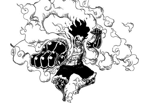 Luffy Gear Fourth Snake Man Manga Anime One Piece One Piece Comic