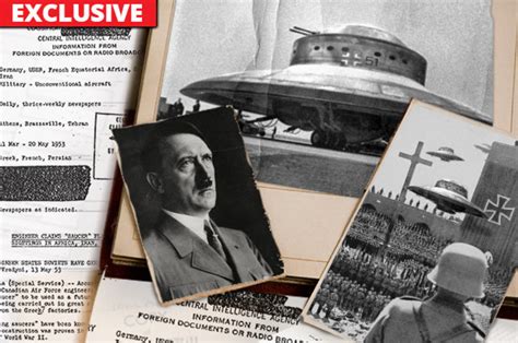 Nazi Flying Saucer Cia Files Docs Claim Hitler Had 2500mph Ufo