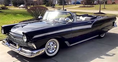 1957 Ford Fairlane 500 Sunliner Convertible A Video Walk Around