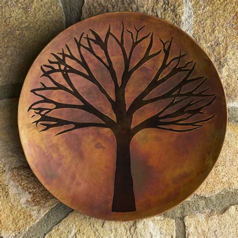 Copper Finish Tree Of Life Wall Art Wall Décor Home Accents Home
