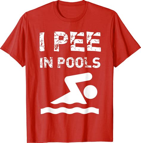 I Pee In Pools Funny Swim Swimming Swimmer Summer T Shirt Men Buy T Shirt Designs