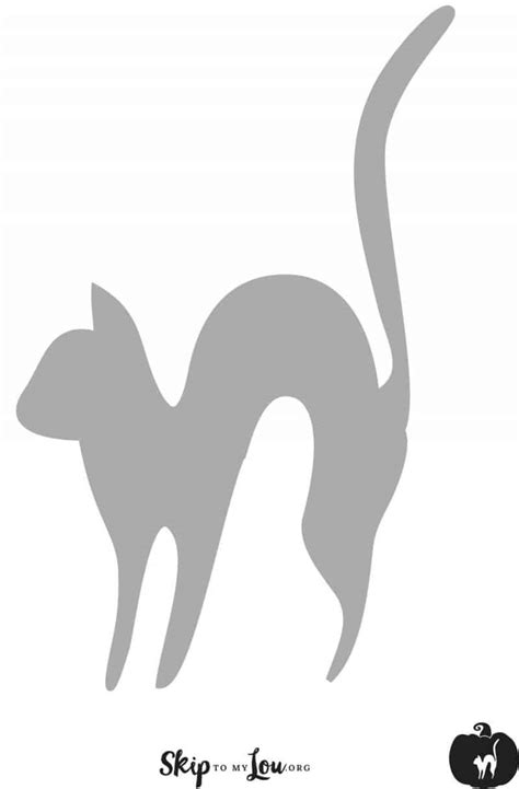Printable Easy Cat Pumpkin Stencil Customize And Print