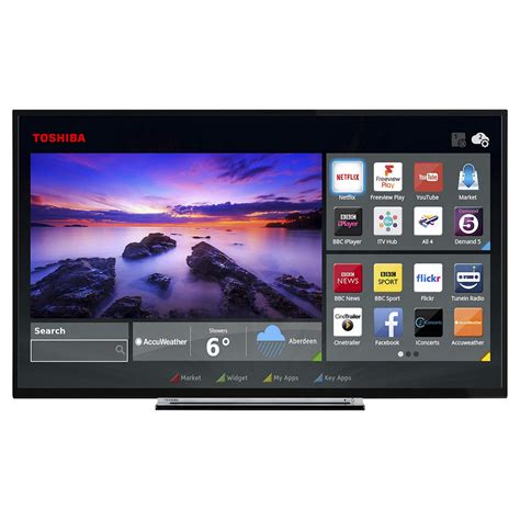 Toshiba 43l3753db 43 Smart Led Tv With Freeview Hd And Freeview Play
